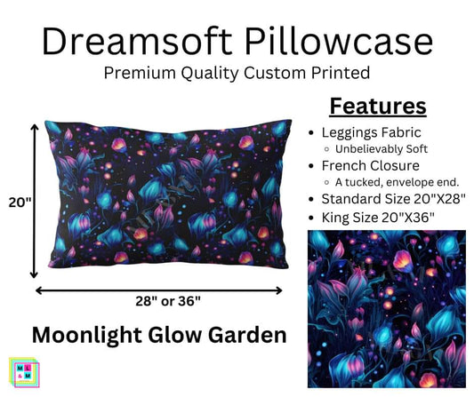 Moonlight Glow Garden Dreamsoft Pillowcase