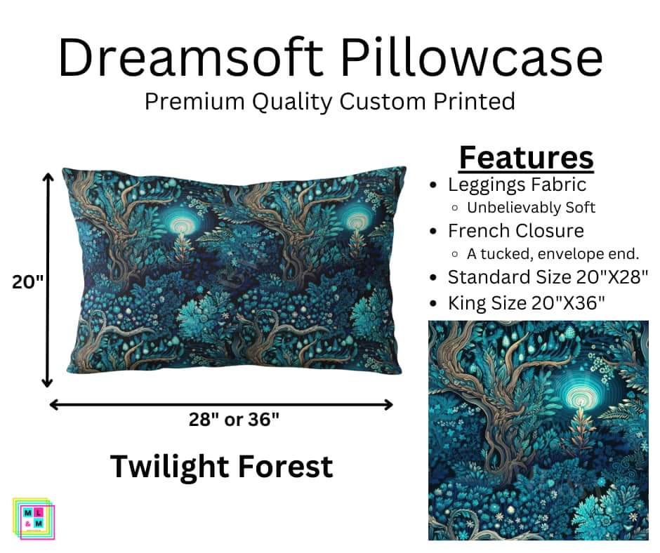 Twilight Forest Dreamsoft Pillowcase