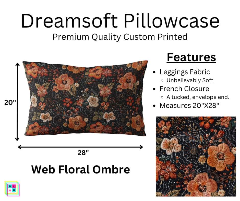 Web Floral Dreamsoft Pillowcase