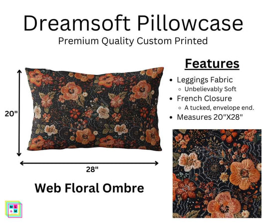 Web Floral Dreamsoft Pillowcase