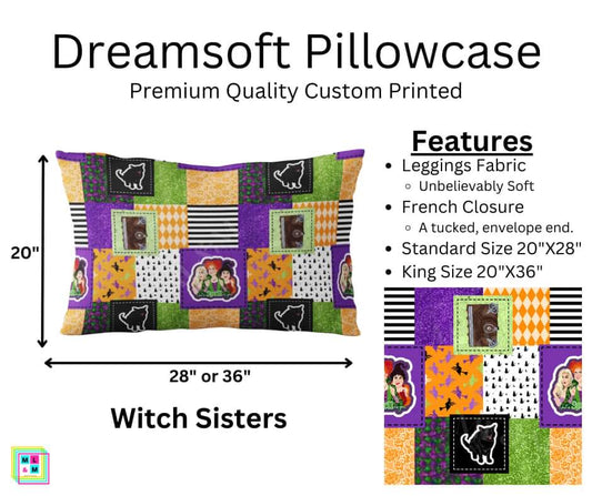 Witch Sisters Dreamsoft Pillowcase