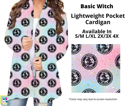 Basic Witch Pocket Cardigan