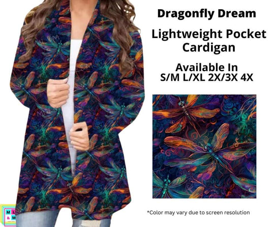 Dragonfly Dream Pocket Cardigan