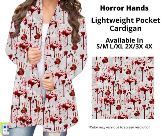 Horror Hands Pocket Cardigan