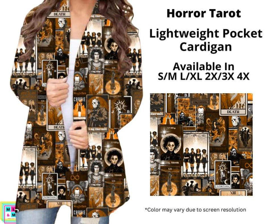 Horror Tarot Pocket Cardigan