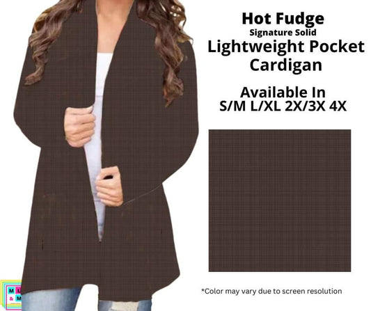 Hot Fudge Pocket Cardigan