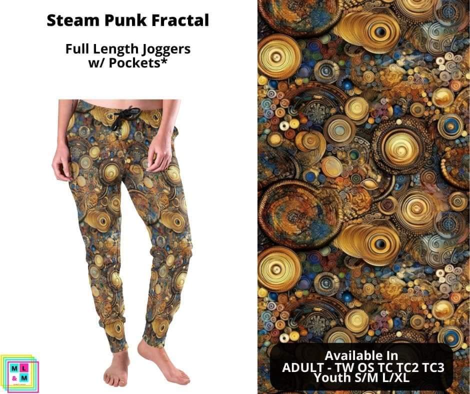 Steam Punk Fractal Joggers