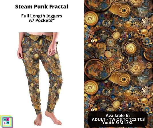 Steam Punk Fractal Joggers