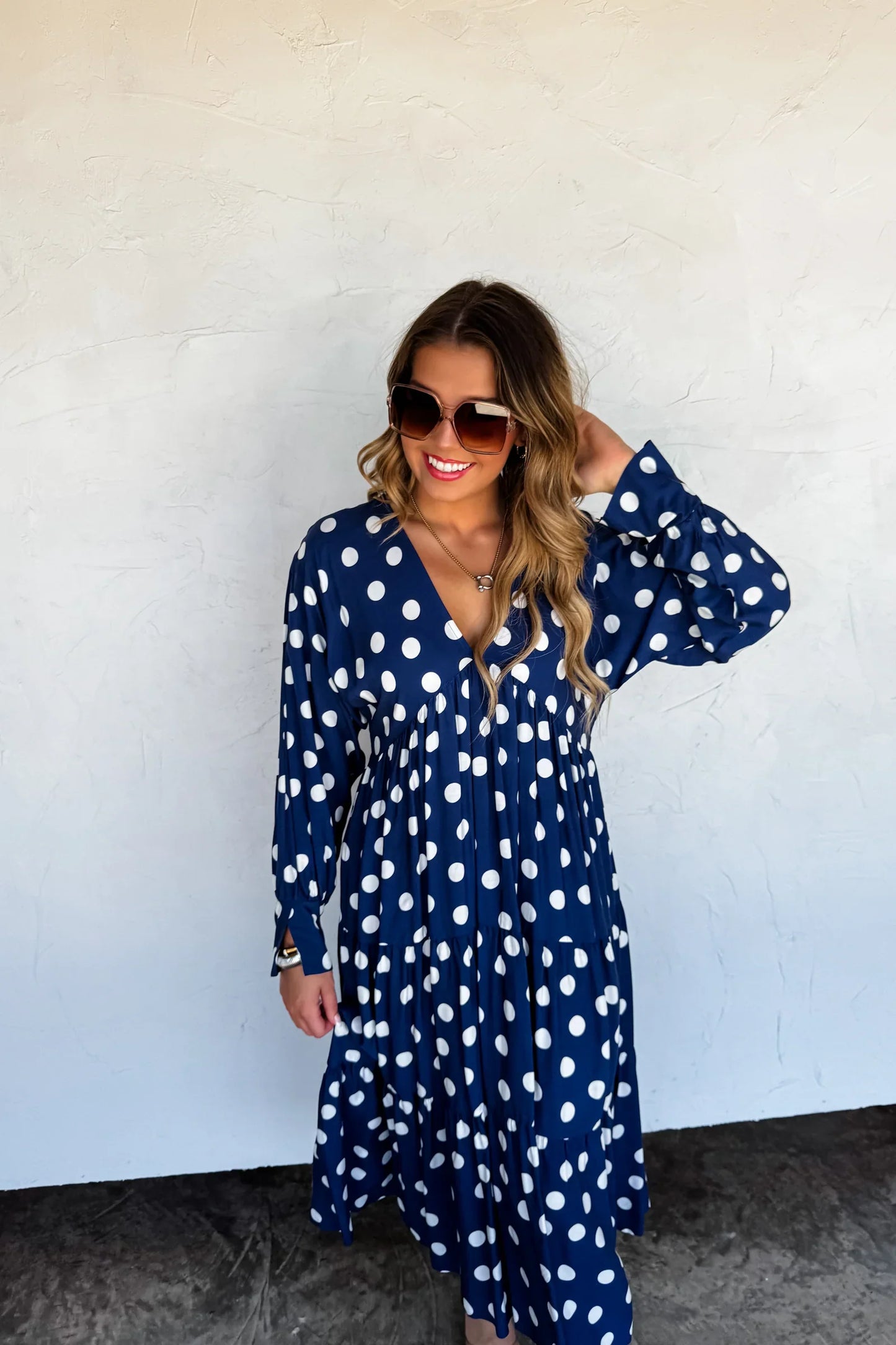 PREORDER: Kora Polka Dot Dress