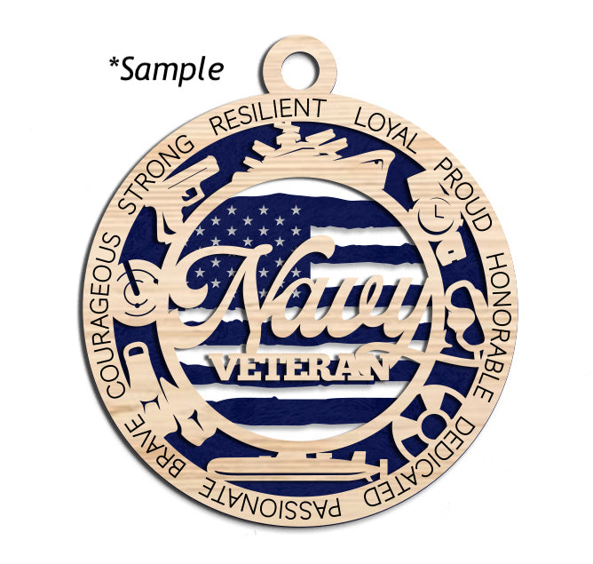 Coast Guard Ornaments - Made to Order