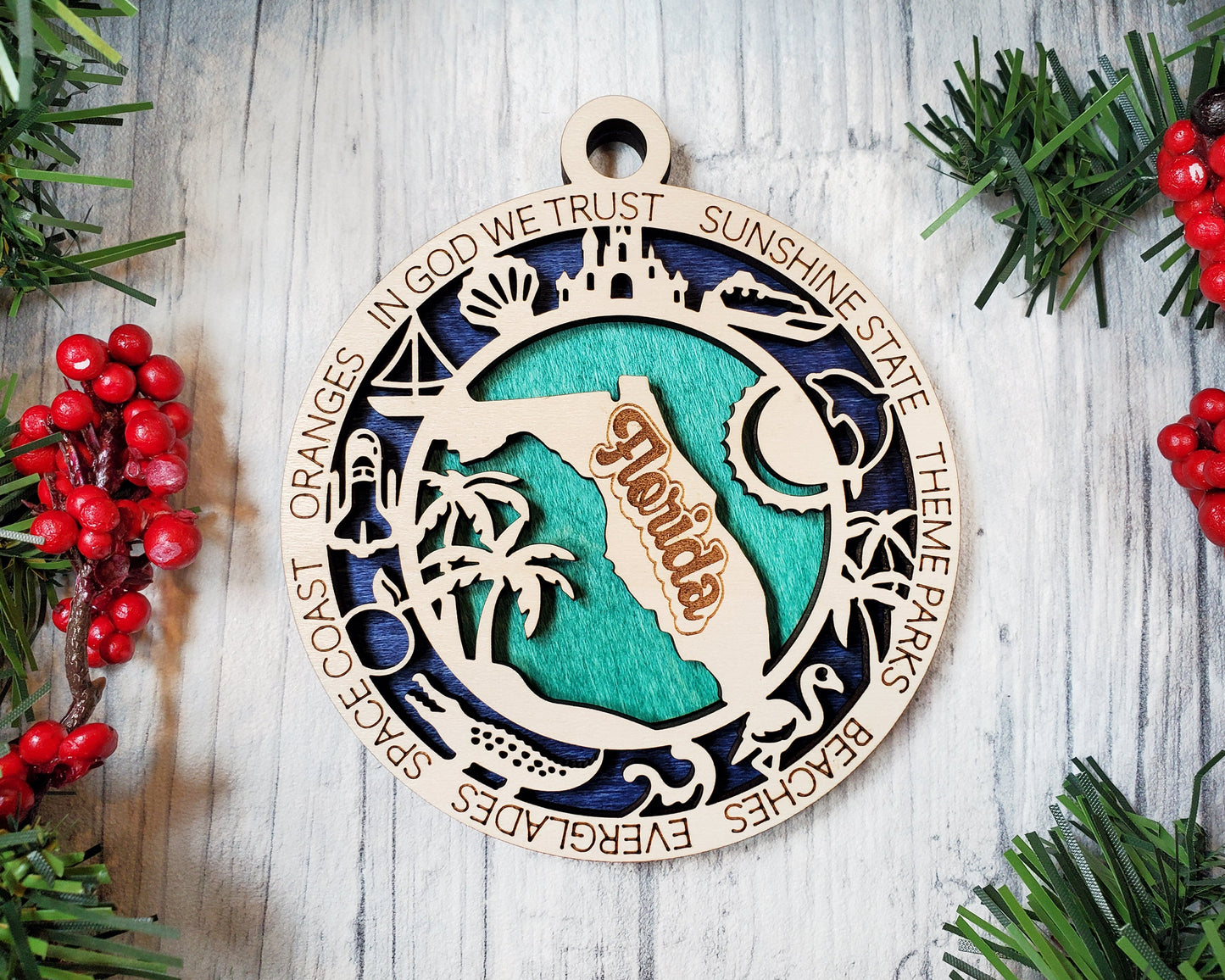 State & Territory Ornaments - Set #1 - Made to Order