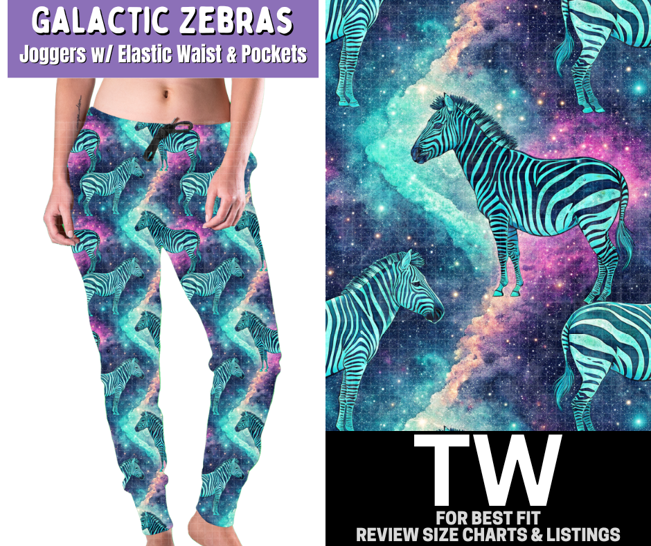 Galactic Zebras Joggers