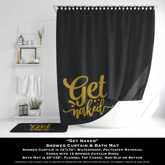 Get Naked - Shower Curtain