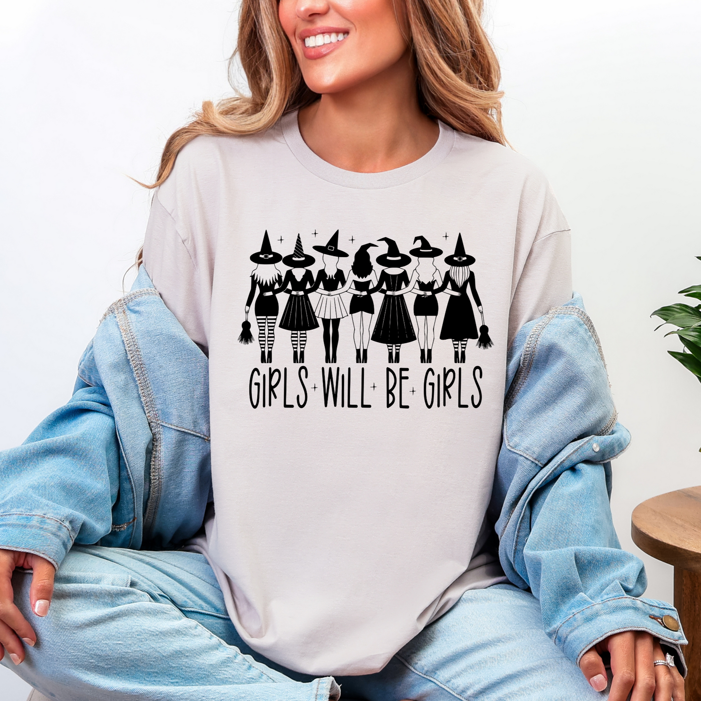 Girls Will Be Girls Graphic Tee in Two Colors