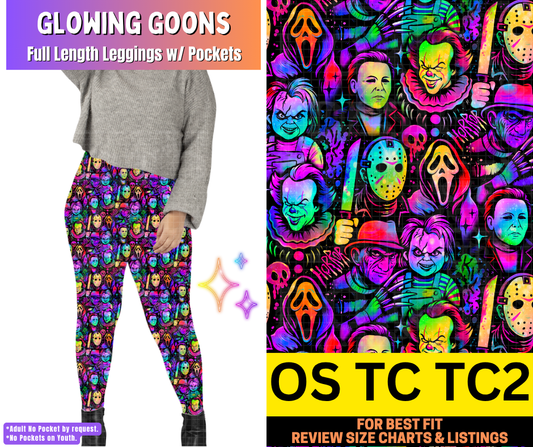 Glowing Goons Full Length Leggings w/ Pockets