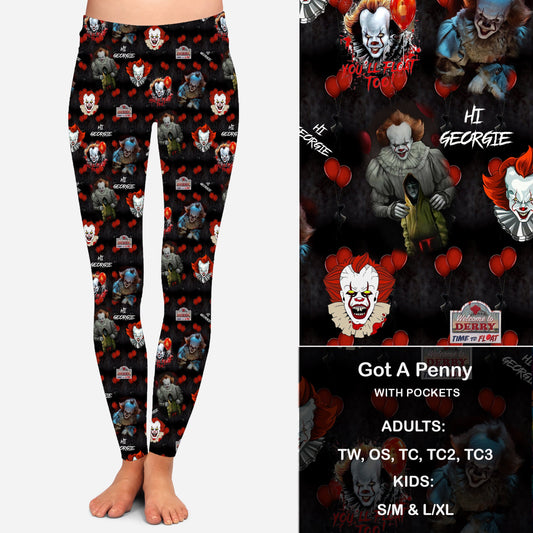 Got A Penny - Full Leggings with Pockets