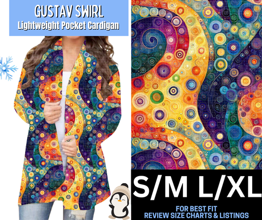 Gustav Swirl Pocket Cardigan