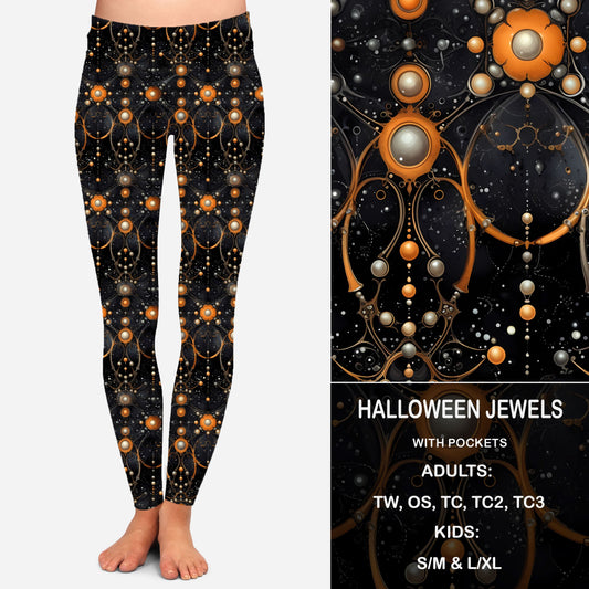 HALLOWEEN JEWELS - Leggings with Pockets Preorder Closes 8/11 ETA SEPT