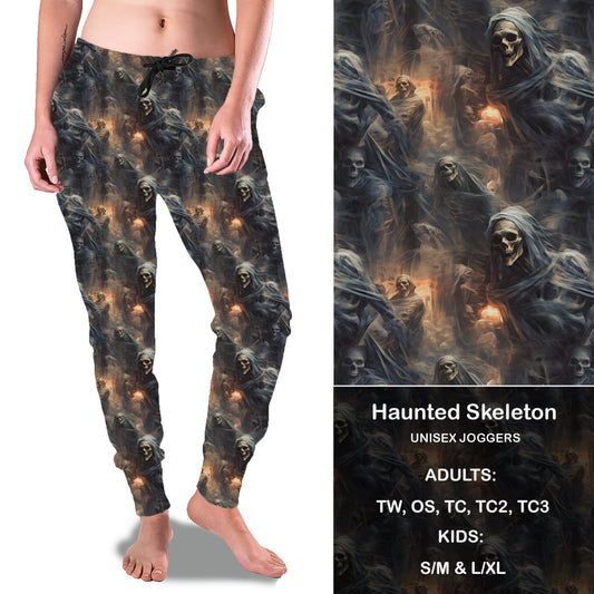 Haunted Skeleton Full Joggers Preorder Closes 7/31 eta September