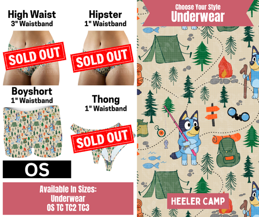 Heeler Camp Boyshort Underwear