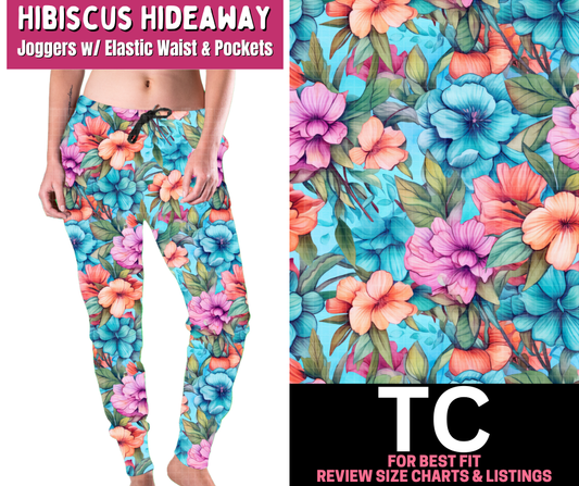 Hibiscus Hideaway Joggers