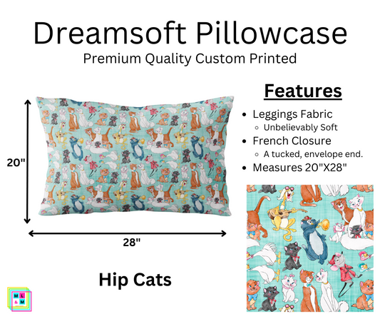 Hip Cats Dreamsoft Pillowcase