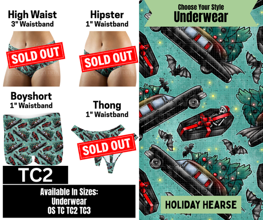 Holiday Hearse Boyshort Underwear