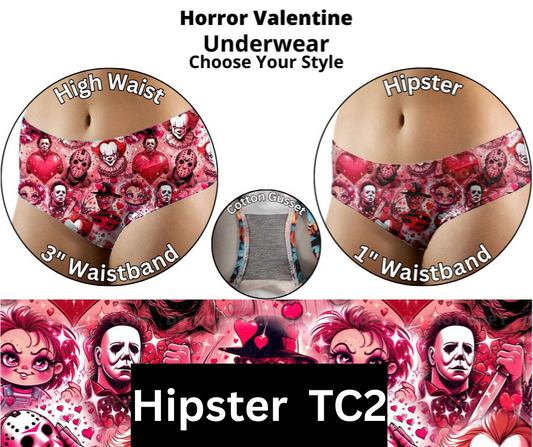 Horror Valentine Underwear