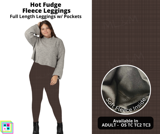 Hot Fudge Fleece Leggings