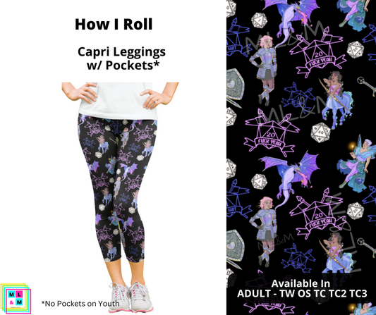 How I Roll Capri Length w/ Pockets