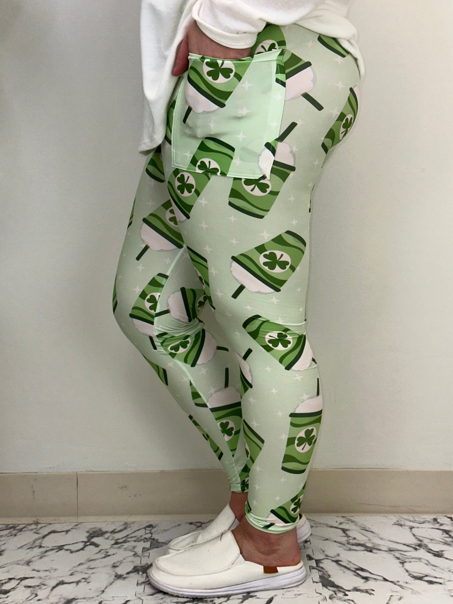 Shamrock Leggings w/ Pockets