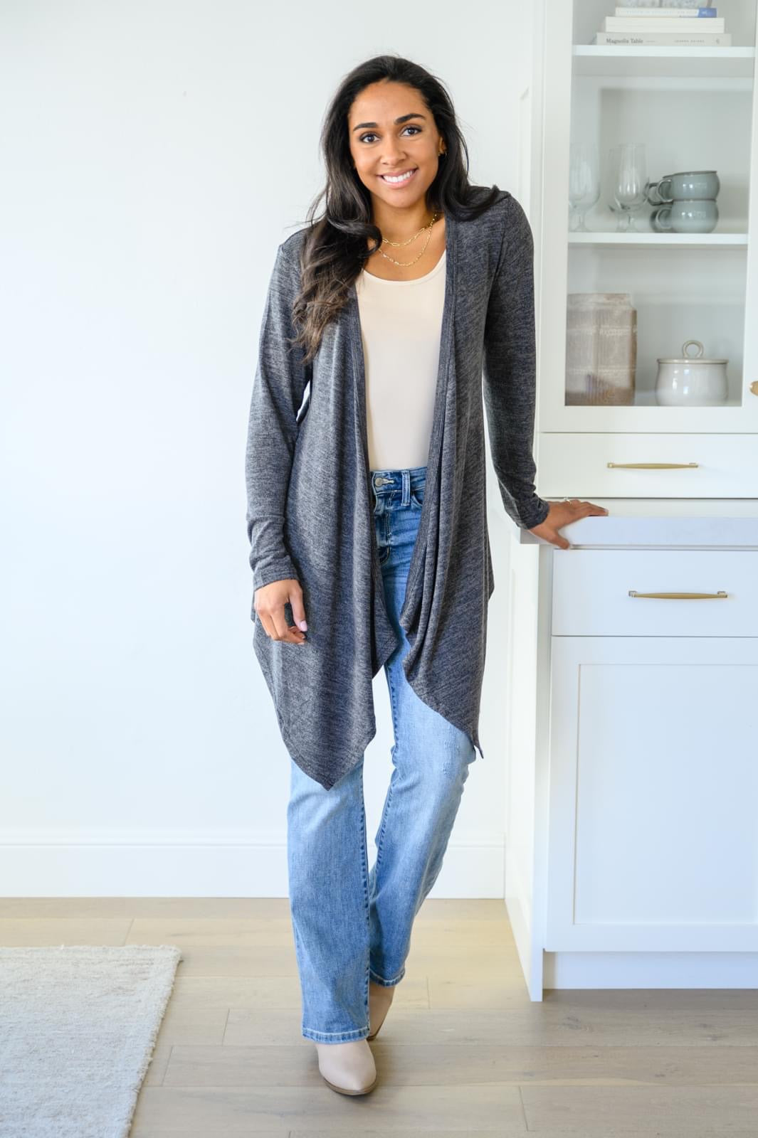 Charcoal  Mindy Cardigan Preorder Closes 9/8 6pm CST