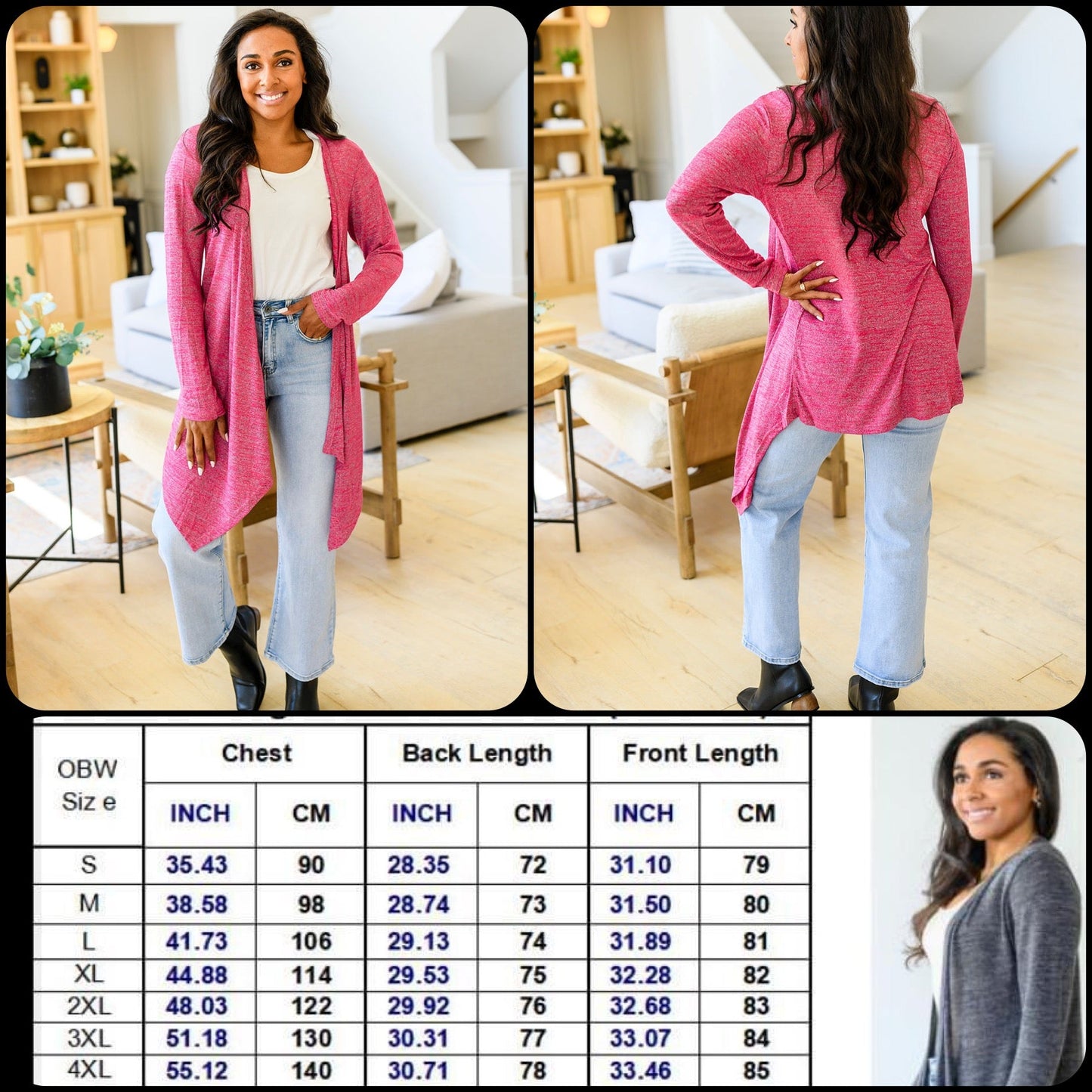 Pink Mindy Cardigan Preorder Closes 9/8 6pm CST
