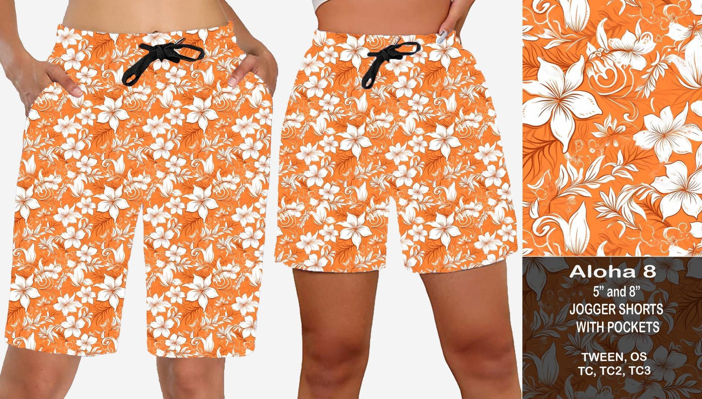 Aloha 8 - Jogger Shorts Preorder Closes 3/25