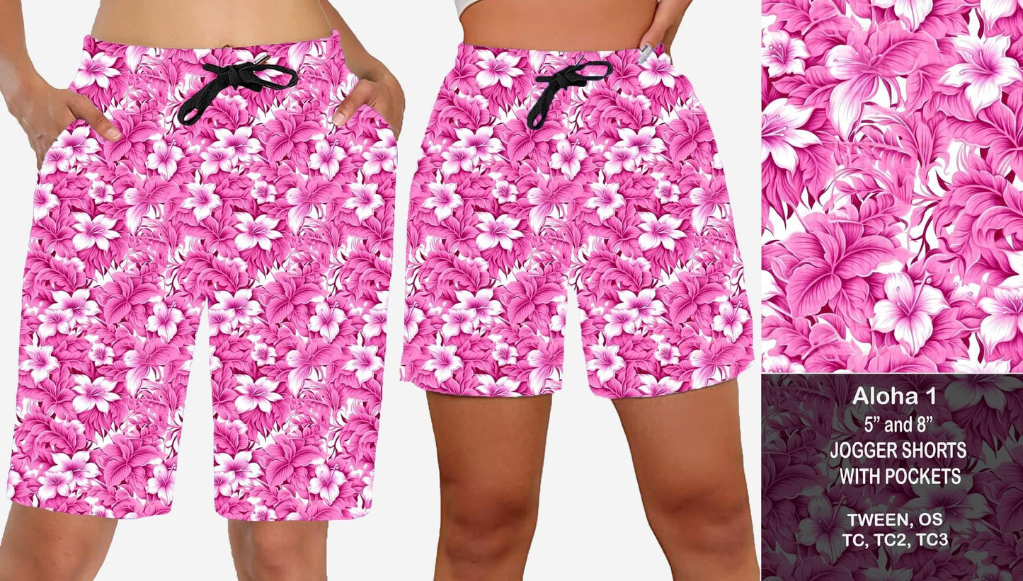 Aloha 1 - Jogger Shorts Preorder Closes 3/25