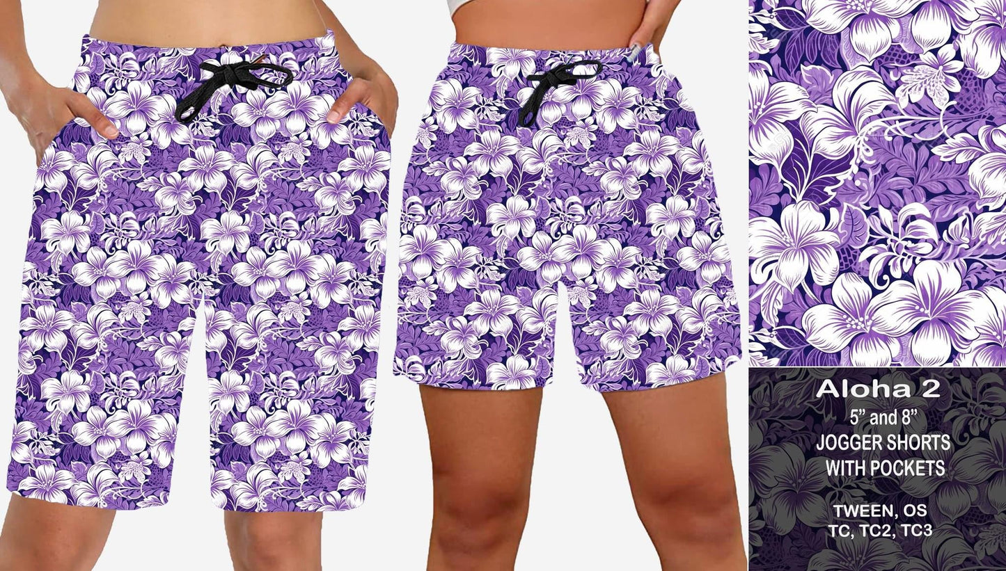 Aloha 2 - Jogger Shorts Preorder Closes 3/25