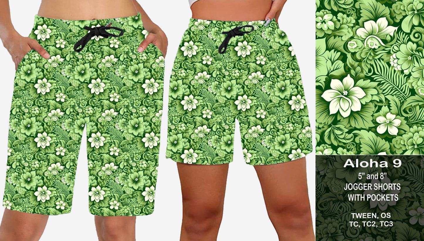 Aloha 9 - Jogger Shorts Preorder Closes 3/25