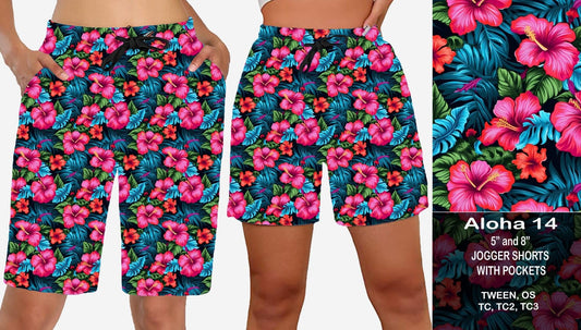 Aloha 14 - Jogger Shorts Preorder Closes 3/25