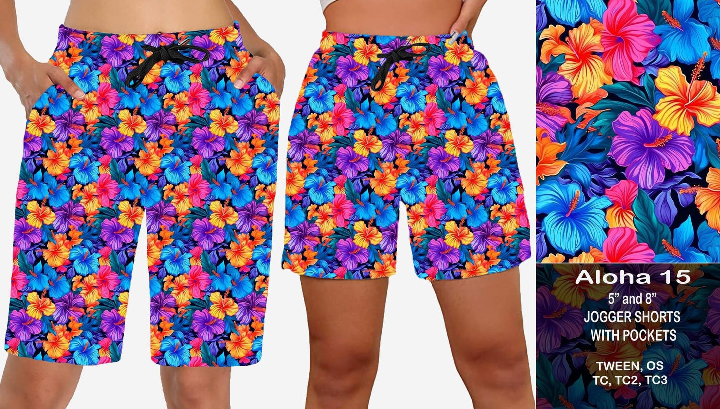 Aloha 15 - Jogger Shorts Preorder Closes 3/25