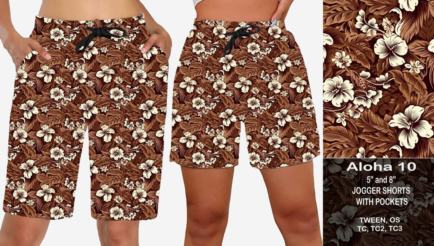 Aloha 10 - Jogger Shorts Preorder Closes 3/25