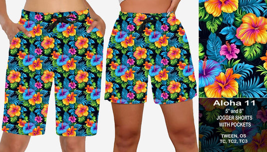 Aloha 11- Jogger Shorts Preorder Closes 3/25