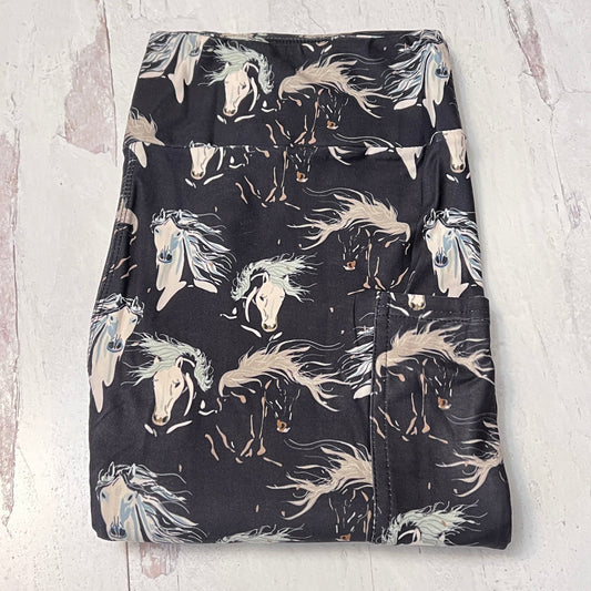 Wild Horses - Leggings with Pockets
