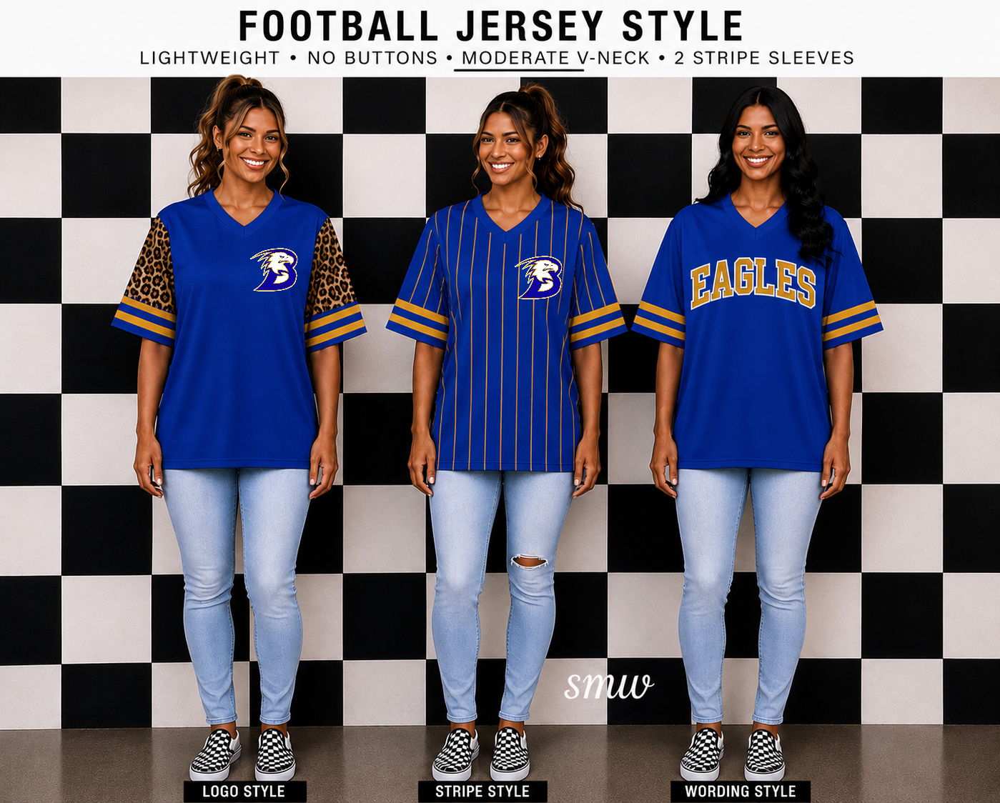 Magnolia On The Go Custom Friday Night Lights Jersey NO BUTTONS - Youth