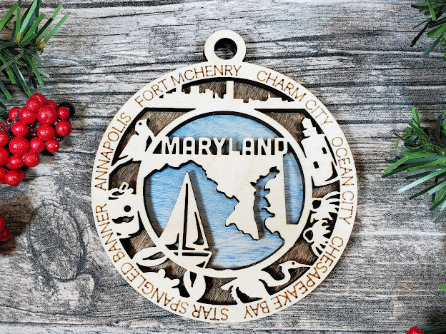 State & Territory Ornaments - Set #1 - Made to Order