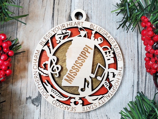 State & Territory Ornaments - Set #2 - Made to Order