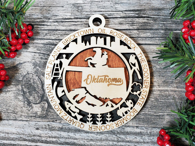 State & Territory Ornaments - Set #3 - Made to Order