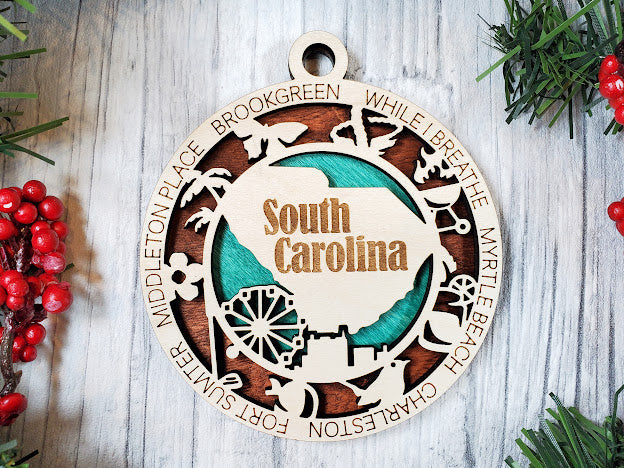 State & Territory Ornaments - Set #1 - Made to Order