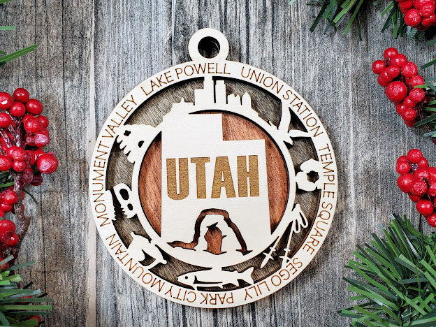 State & Territory Ornaments - Set #3 - Made to Order