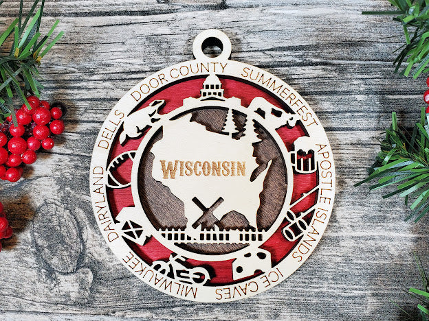 State & Territory Ornaments - Set #1 - Made to Order