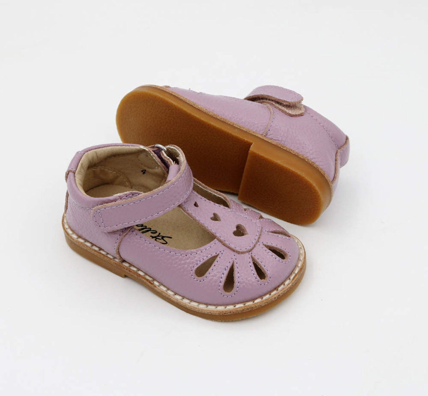 Stella T-Strap Teardrop Shoe - Lavender